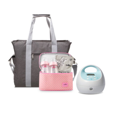 SpeCtra S1 Plus with Grey Tote and Pink Cooler