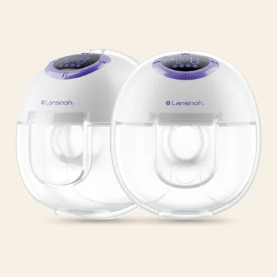 Lansinoh&reg;  Discreet Duo™  Wearable Pump